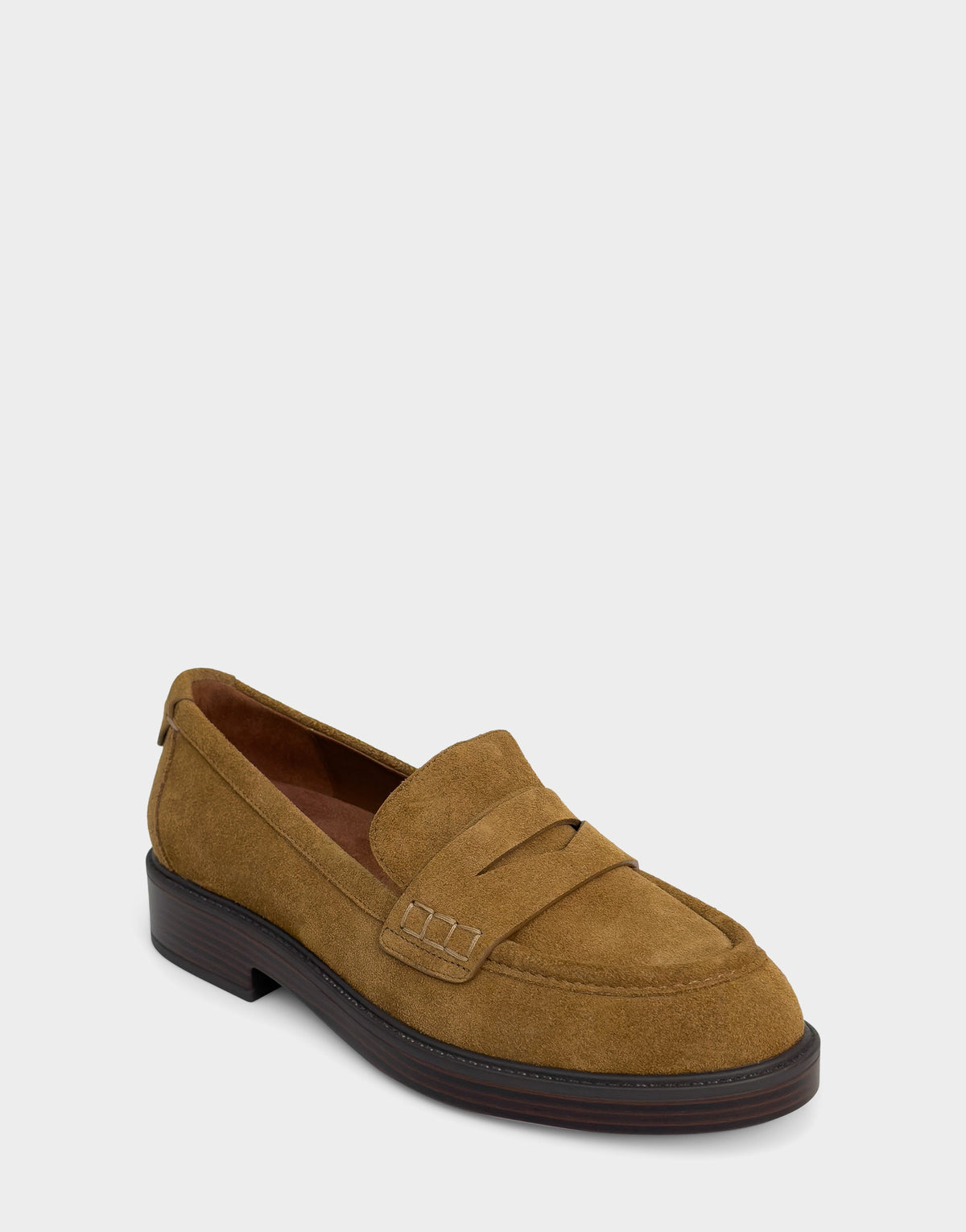 Aerosoles Women's Tailored Loafer in Tobacco Suede