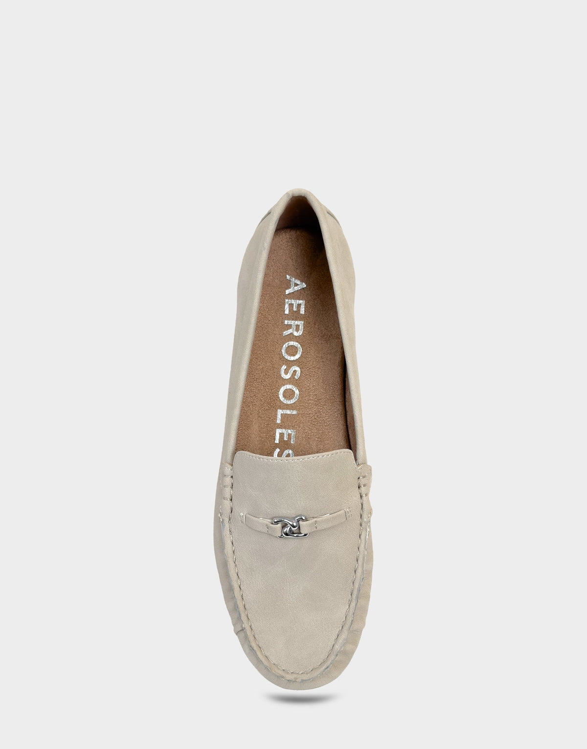 Aerosoles Women's Driver in Stone Faux Nubuck