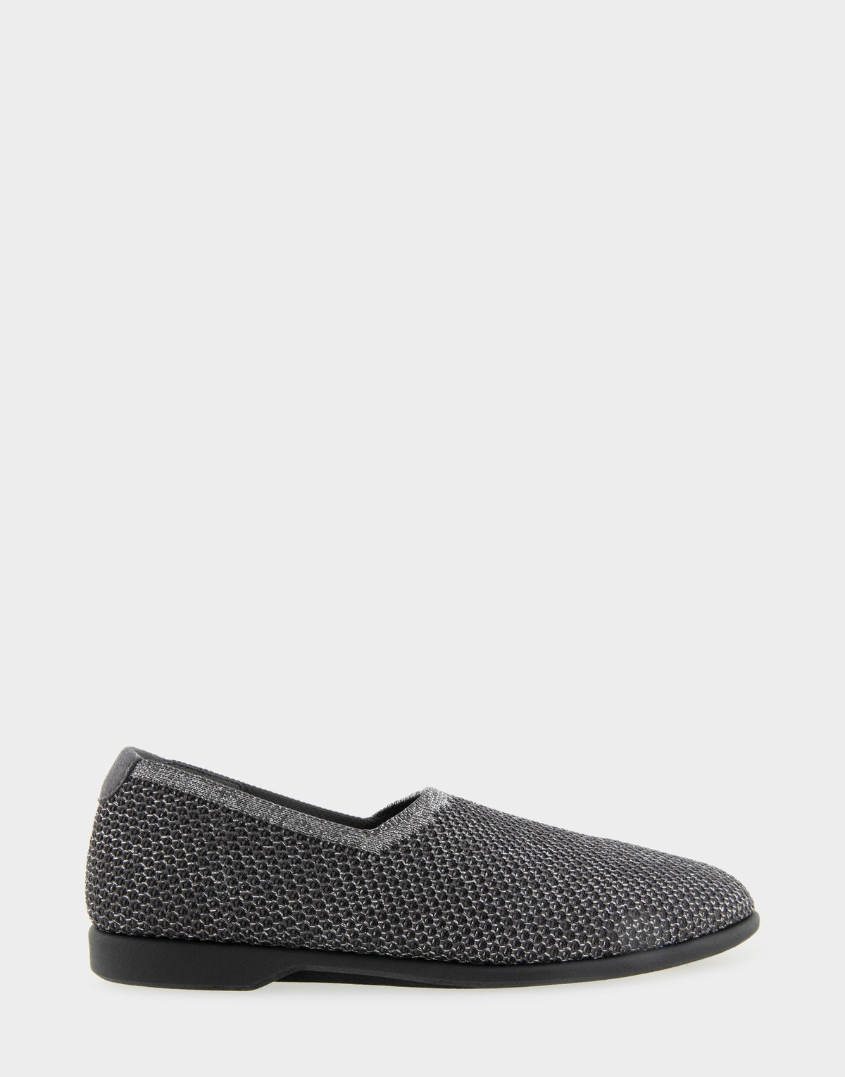 Aerosoles Women's Loafer in Gunmetal Metallic Knit