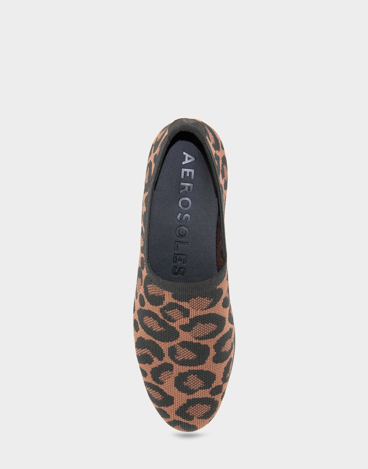 Aerosoles Women's Loafer in Mocha Jaguar Knit