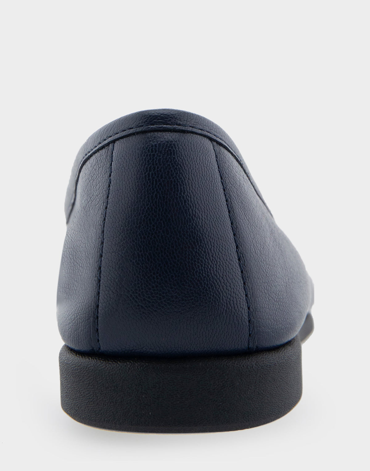 Aerosoles Bia Navy Genuine Leather Ornamented Flat