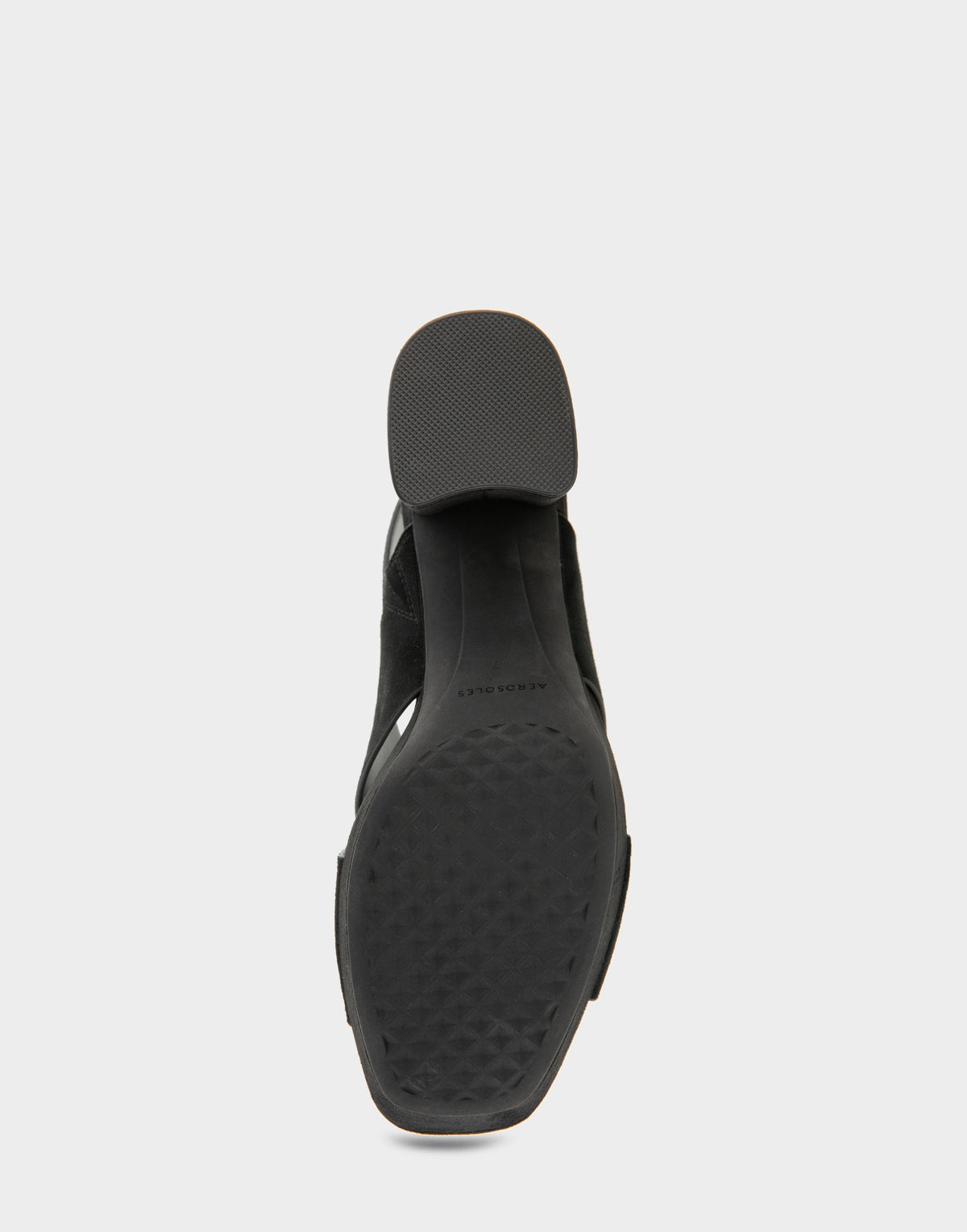 Aerosoles Women's Platform Sandal in Black Suede
