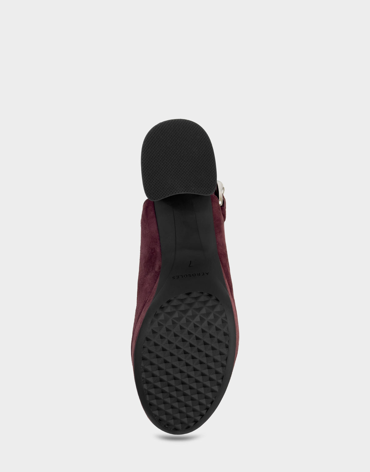 Aerosoles Women's Platform Sandal in Fig Suede