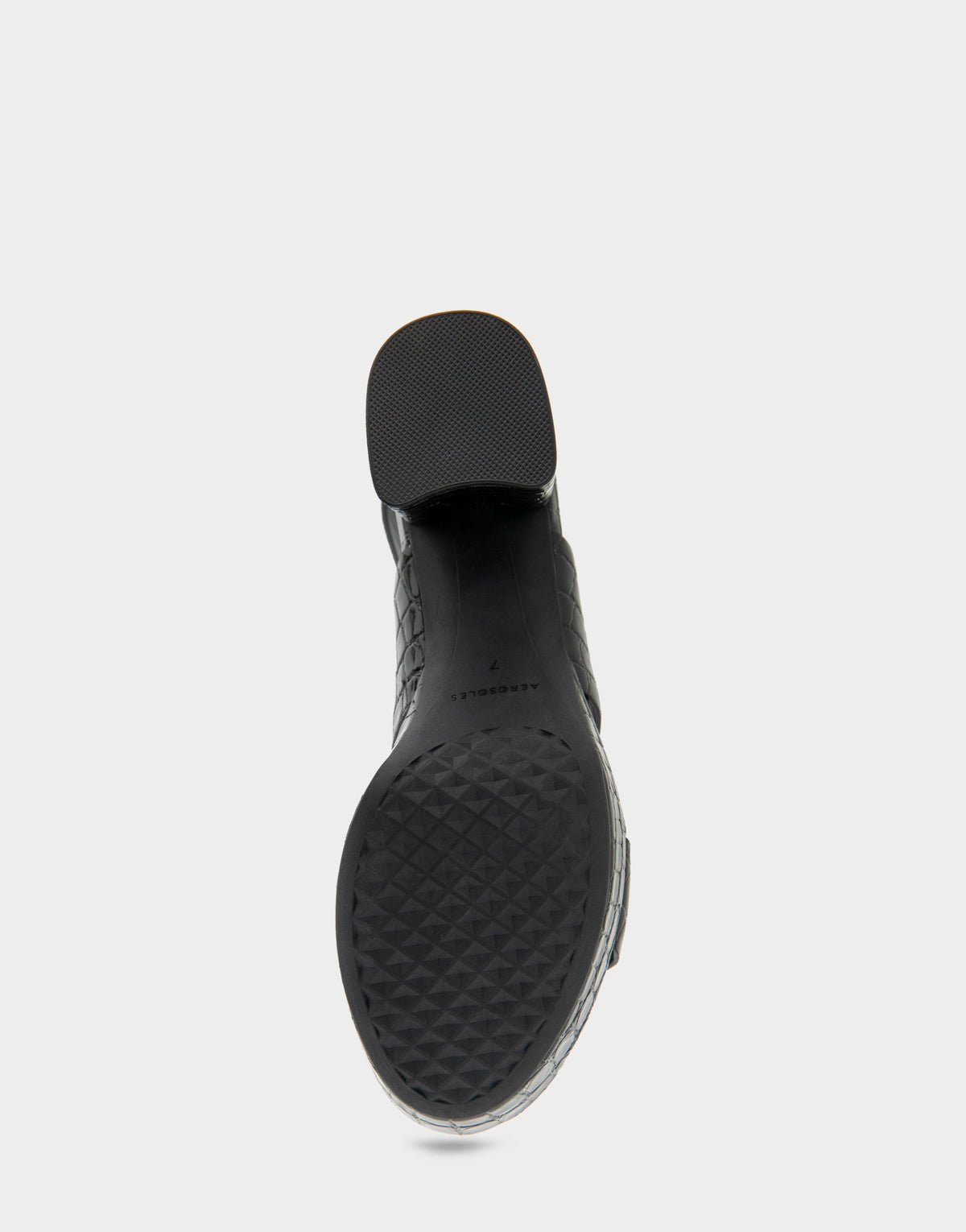 Aerosoles Comfortable Women's Platform Sandal in Black Jelly Croco Black Croco Faux Leather