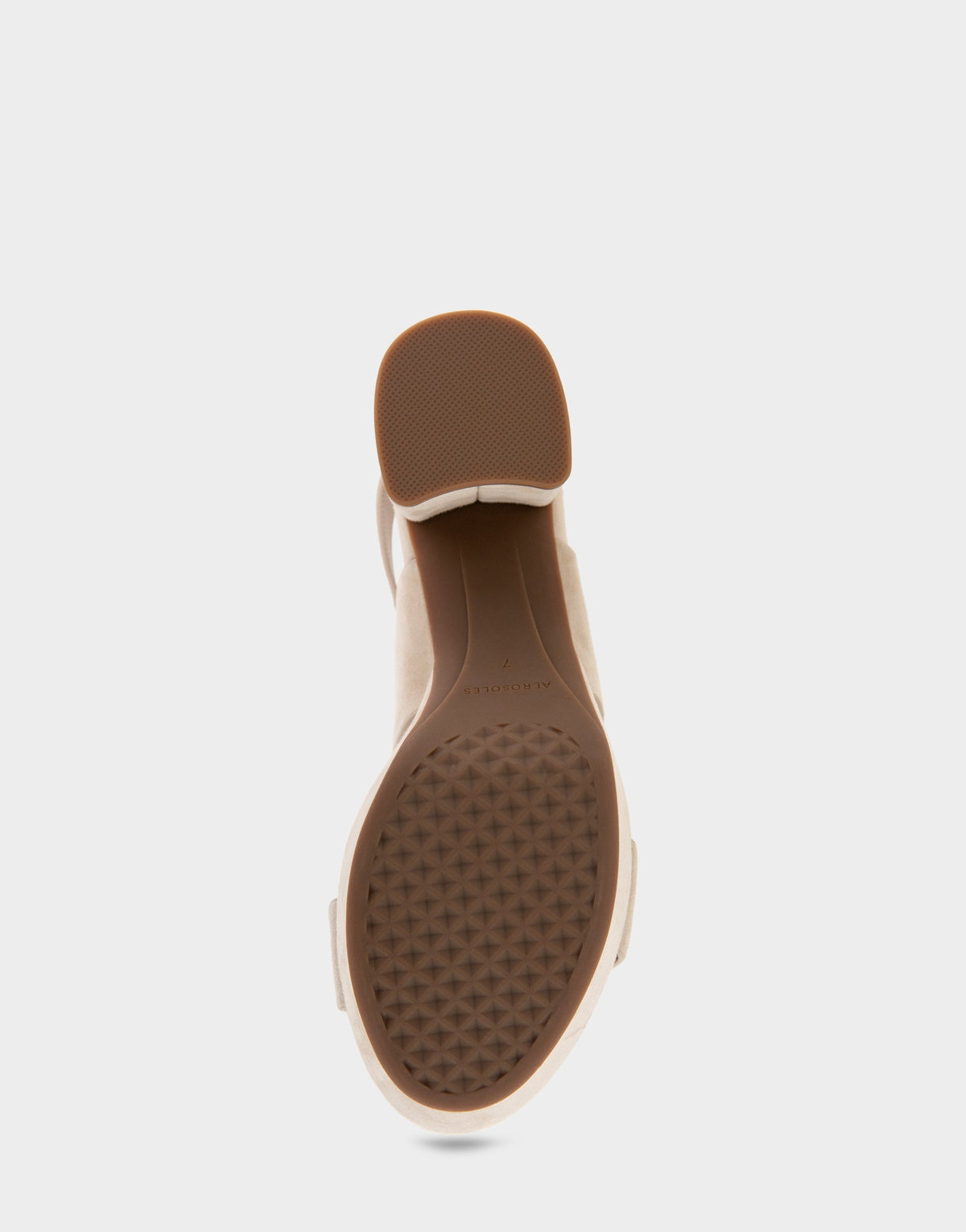 Aerosoles Comfortable Women's Platform Sandals in Stone Suede