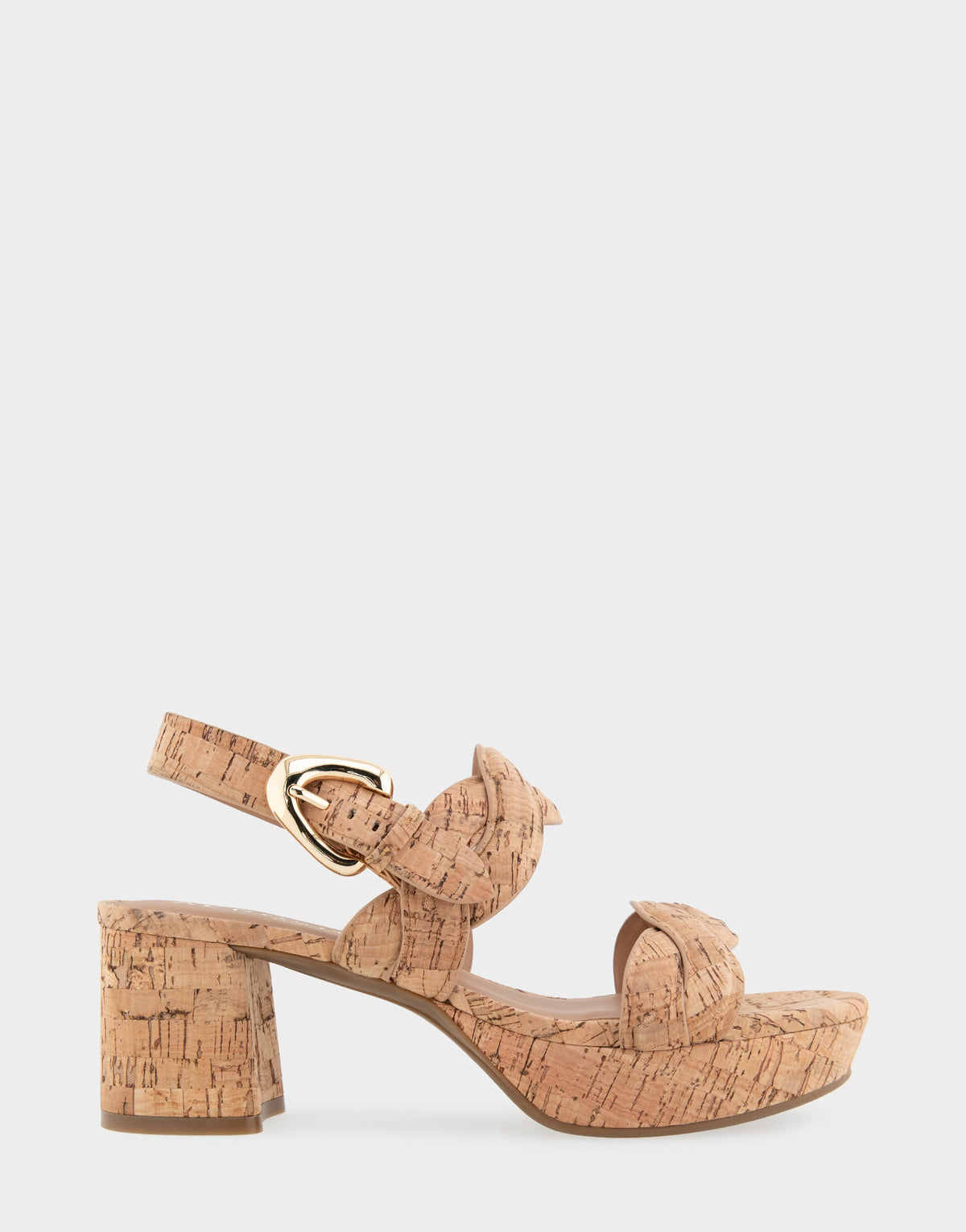Aerosoles Comfortable Women's Platform Sandals in Natural Cork