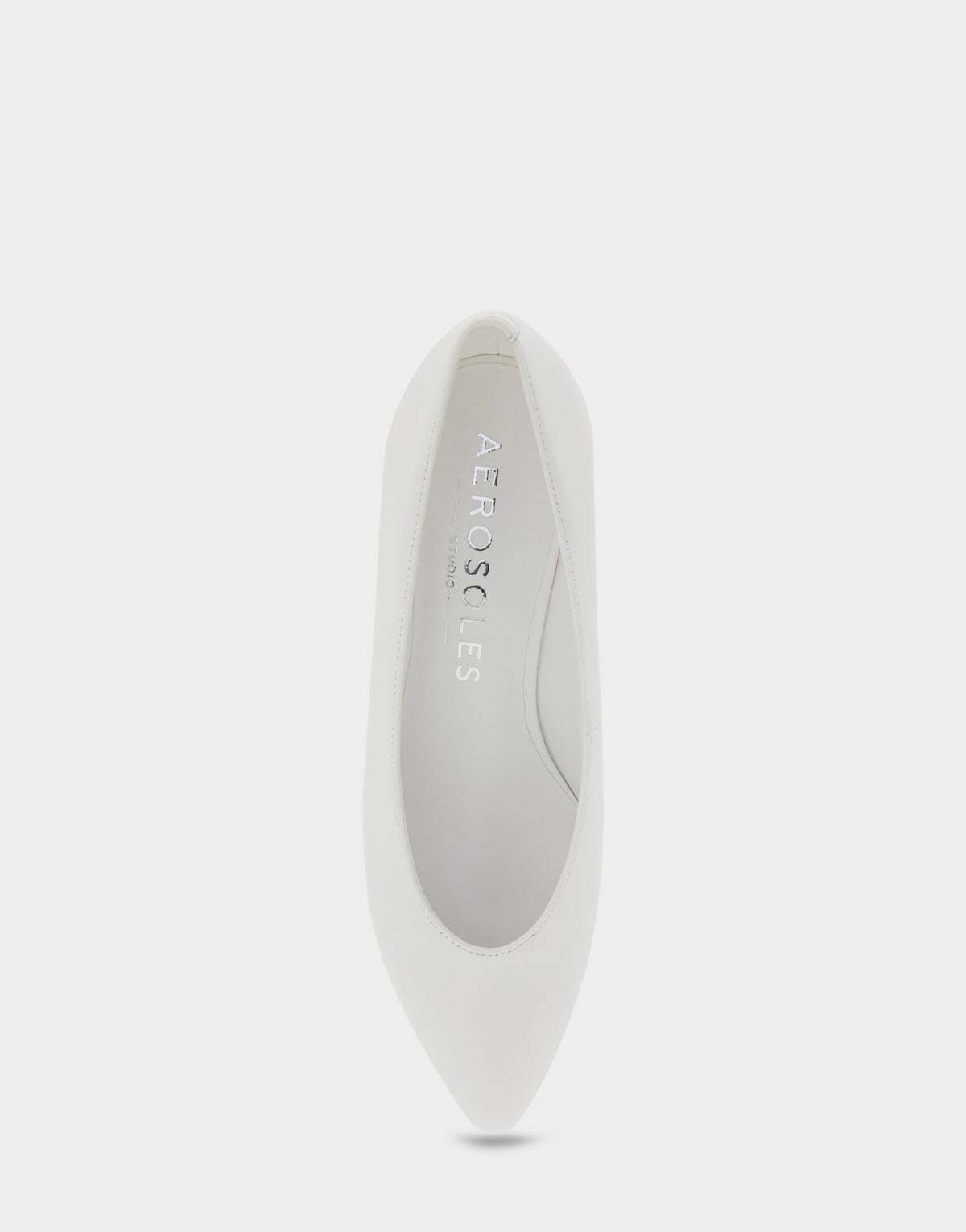 Aerosoles Comfortable Women's Wedge Heels in White Leather