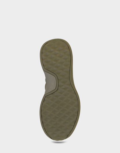Aerosoles Comfortable Women's Mule Sneaker In Green Fabric