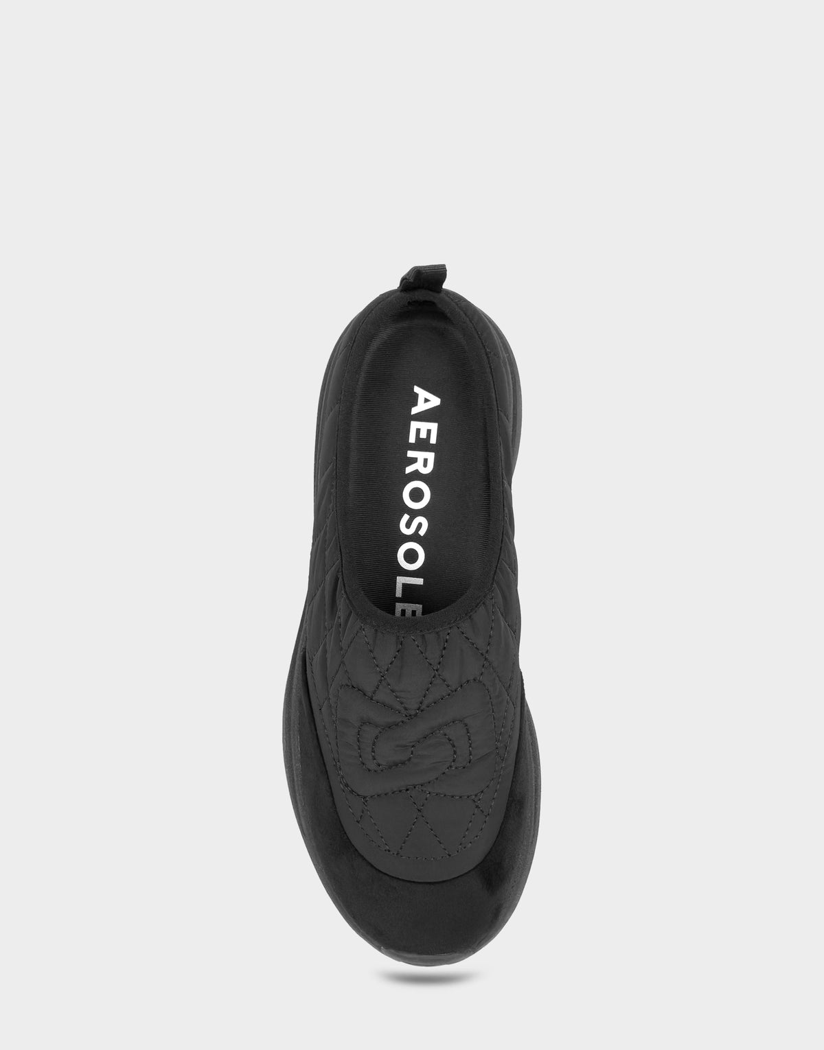Aerosoles Comfortable Women's Mule Sneaker In Black Fabric