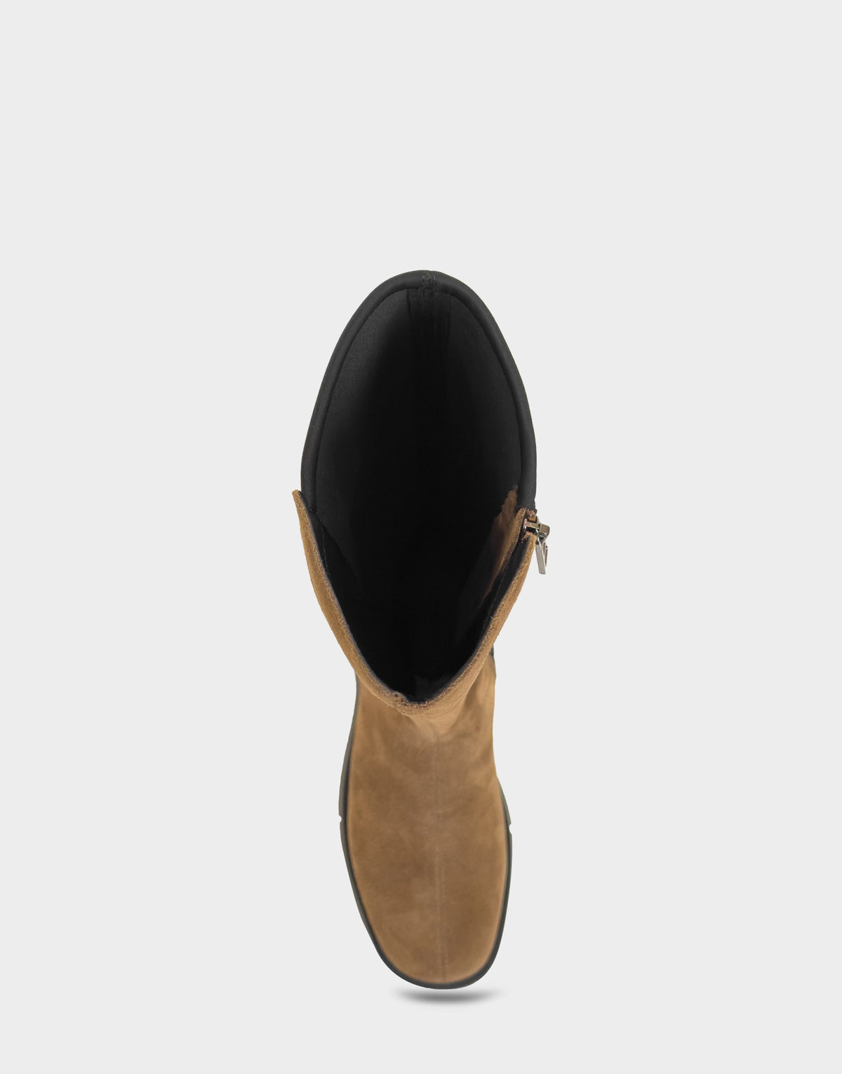 Aerosoles Comfortable Women's Flatform Boot In Brown Suede